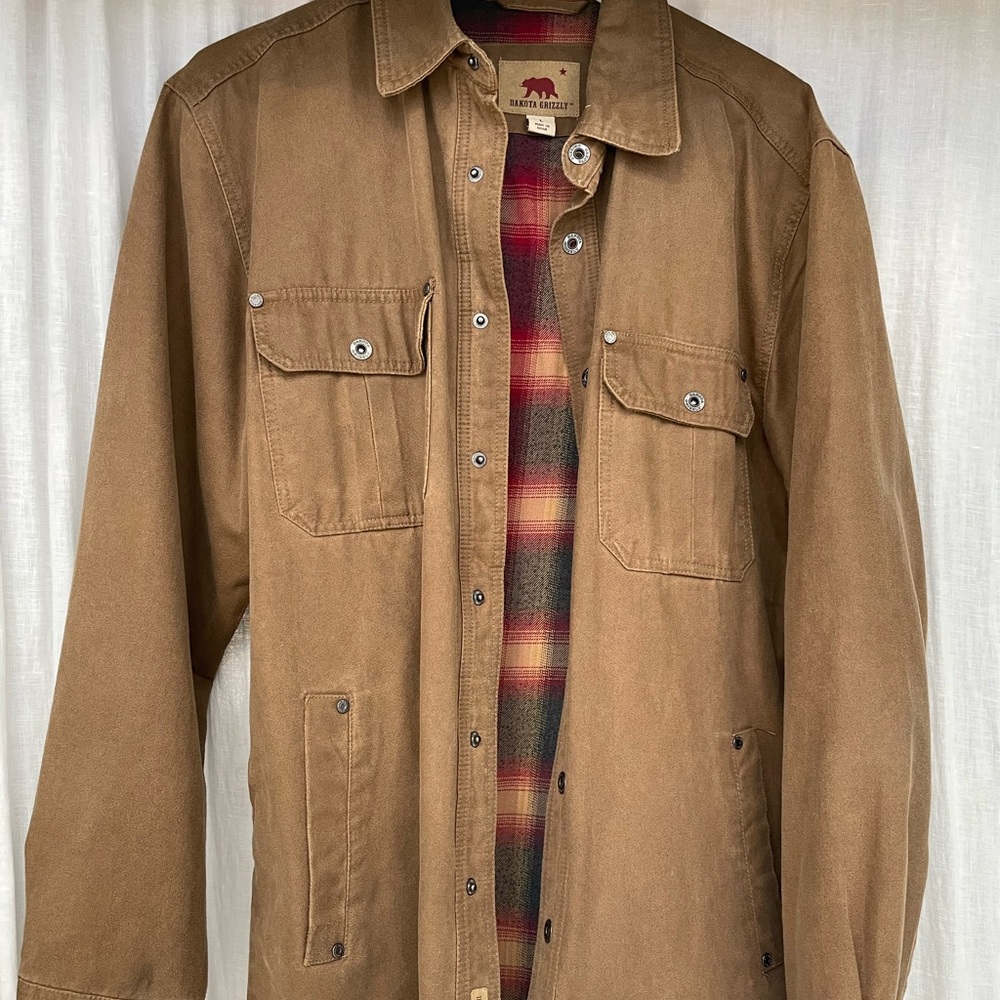 Dakota grizzly flannel lined jacket